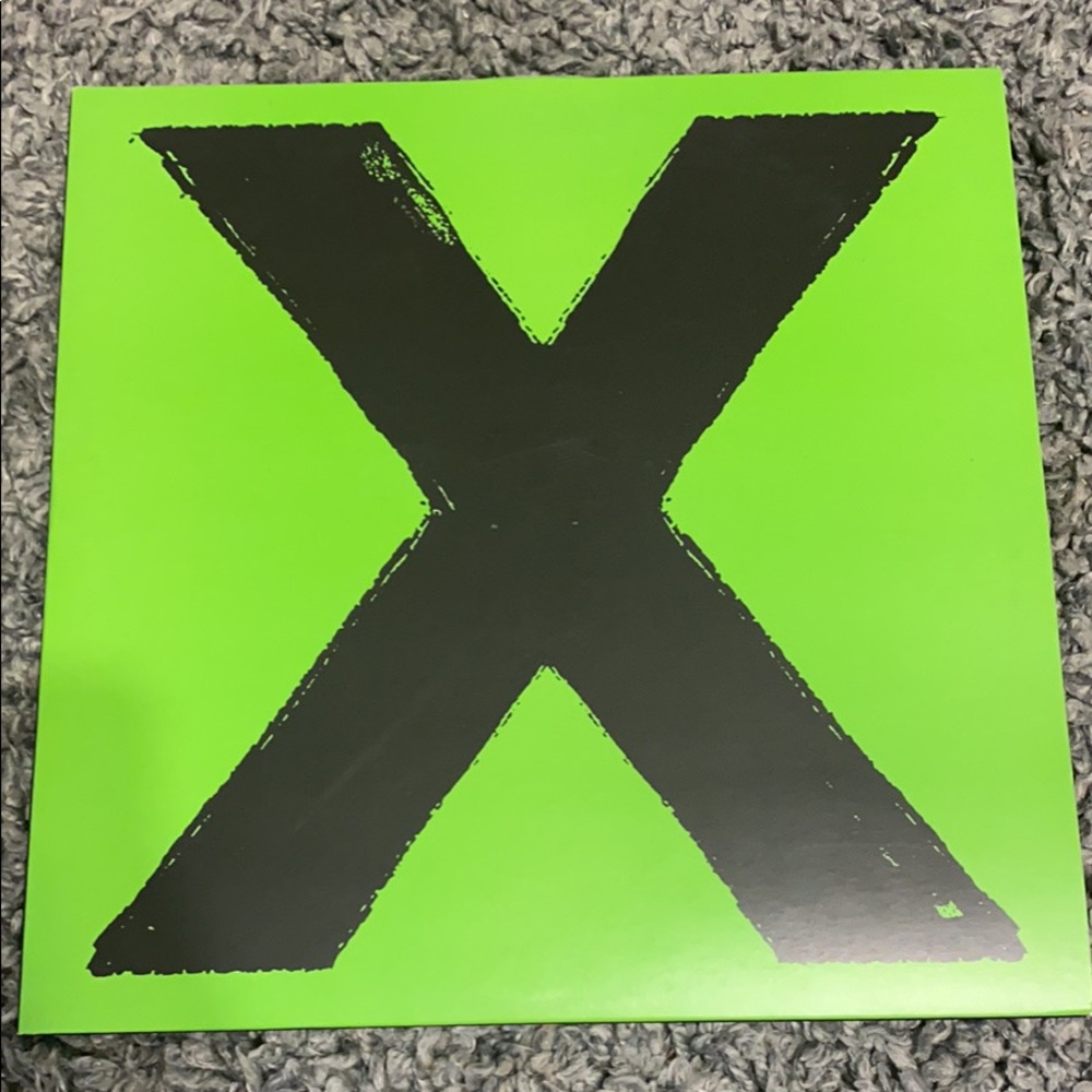Ed Sheeran’s X album on vinyl